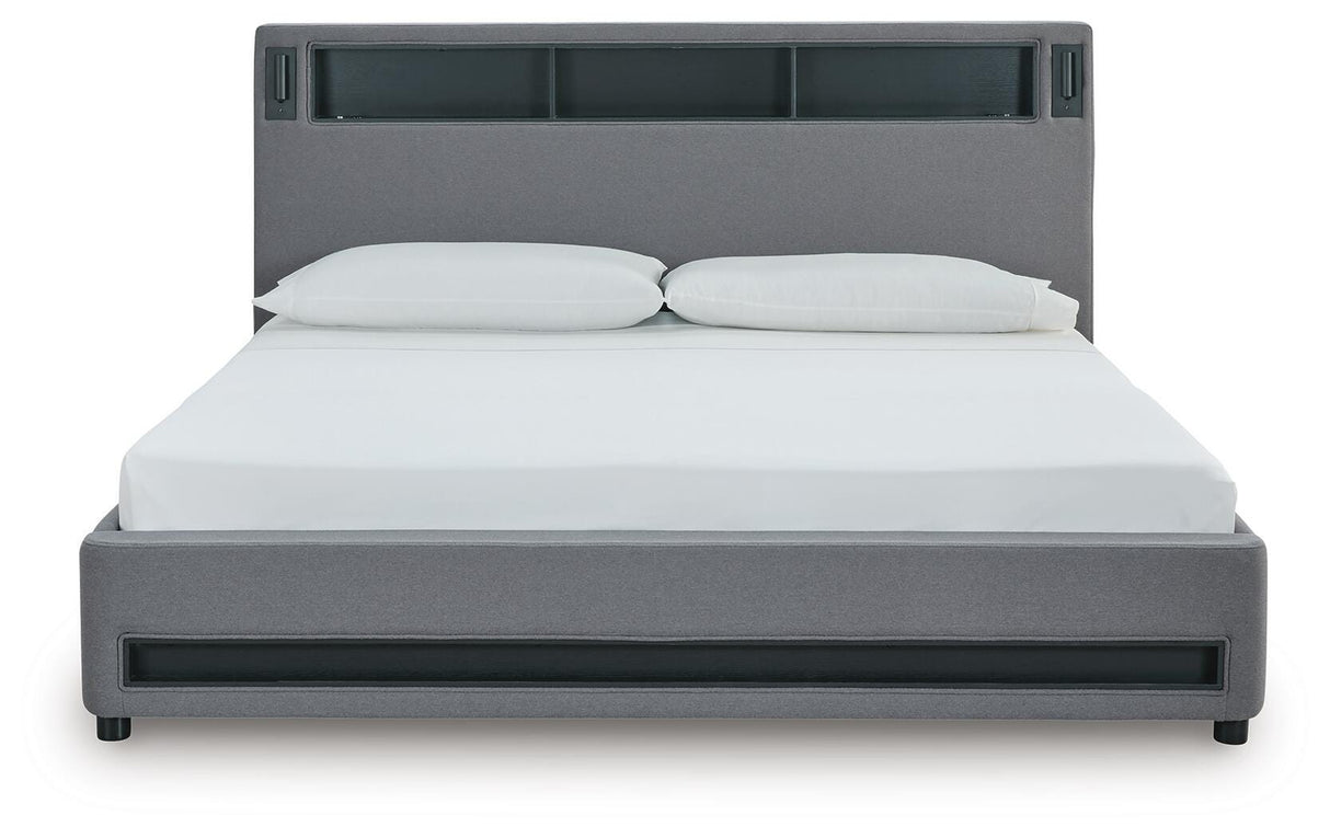Verishaw King Upholstered Bed - PCB2721B21