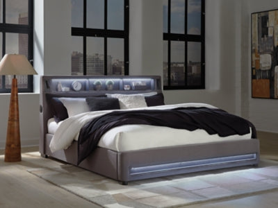 Verishaw King Upholstered Bed - PCB2721B21