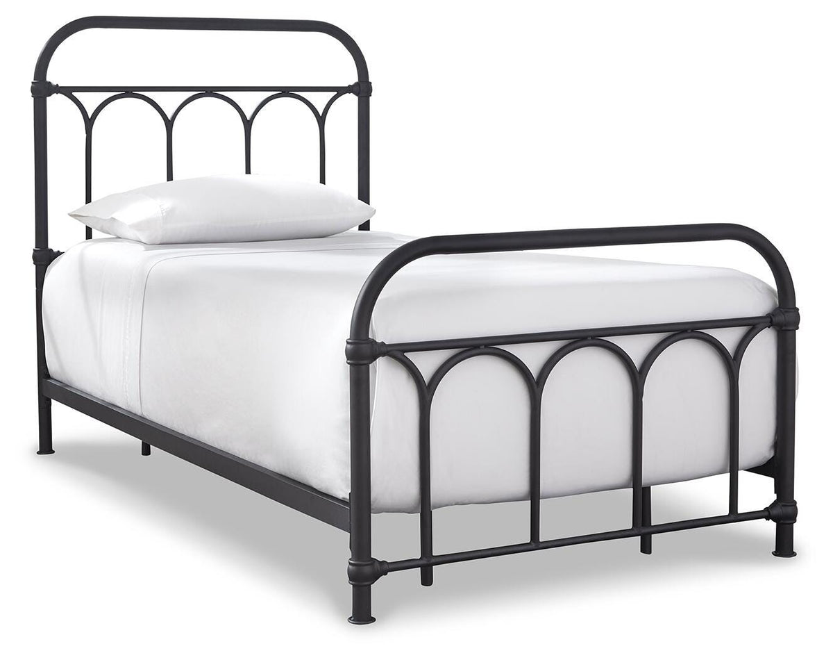 Nashburg Twin Metal Bed - B280-671
