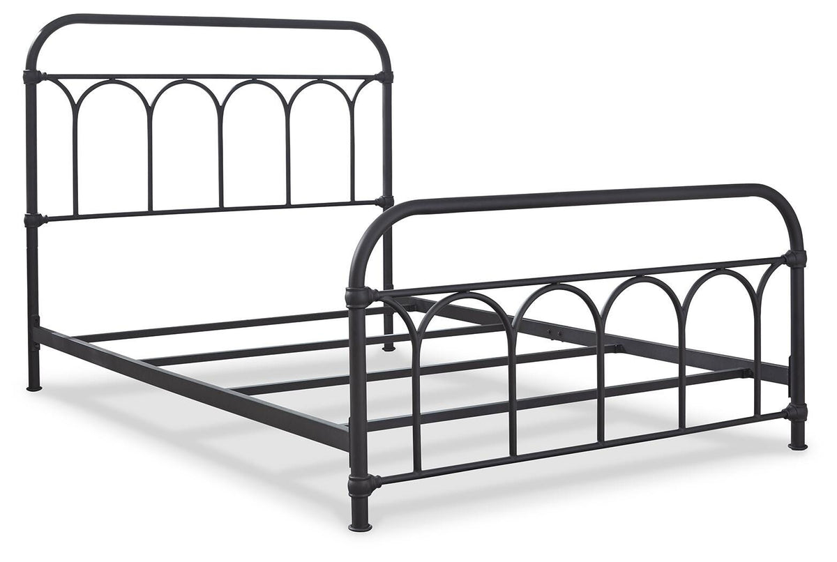 Nashburg Full Metal Bed - B280-672