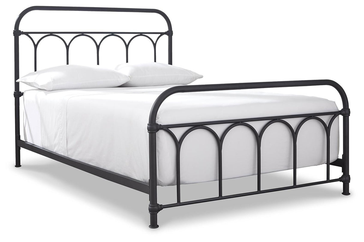 Nashburg Full Metal Bed - B280-672