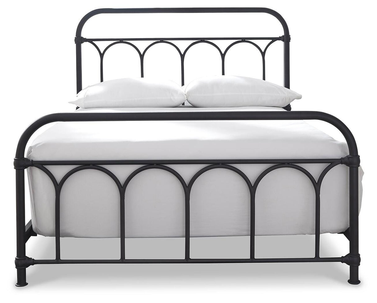 Nashburg Full Metal Bed - B280-672