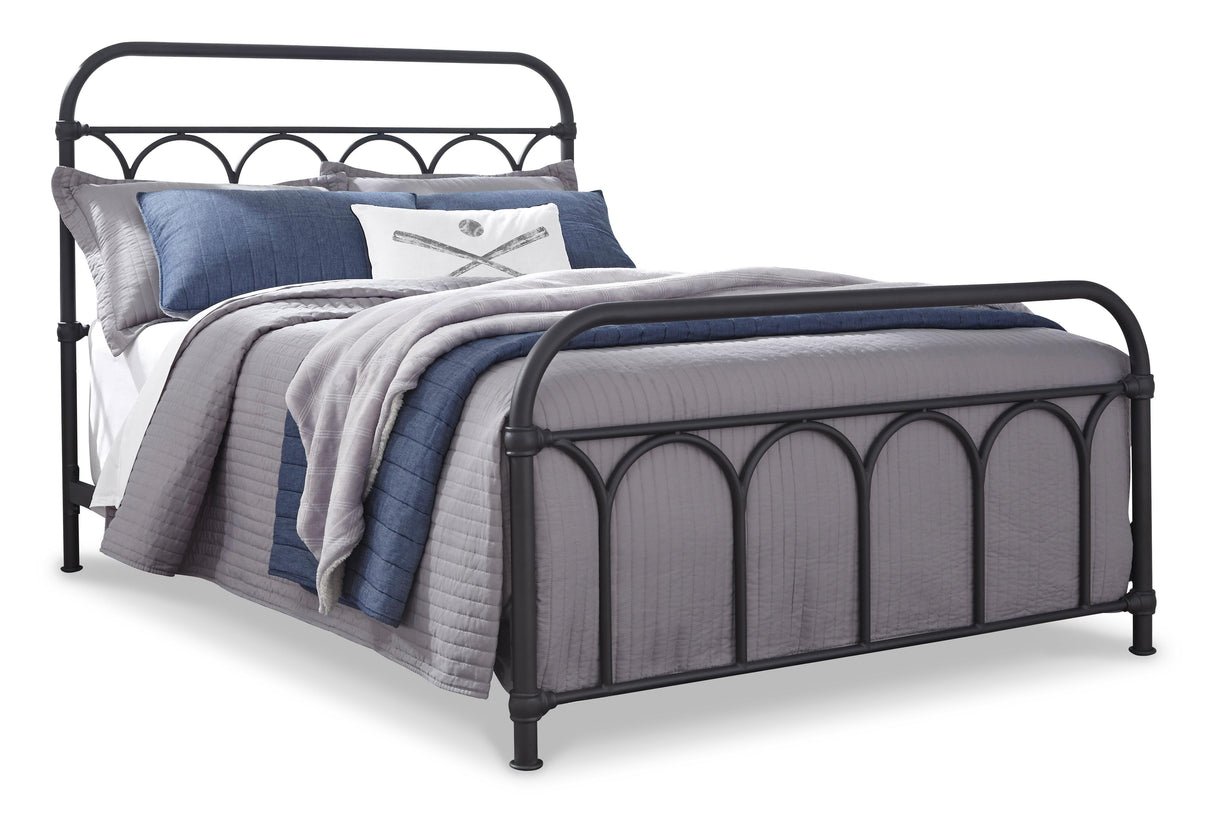 Nashburg Full Metal Bed - B280-672