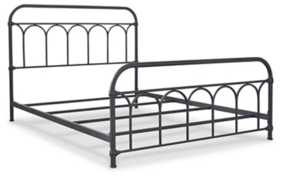 Nashburg Queen Metal Bed - B280-681