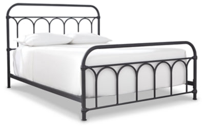 Nashburg Queen Metal Bed - B280-681