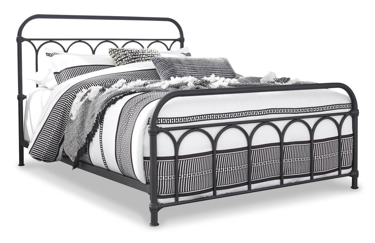 Nashburg Queen Metal Bed - B280-681