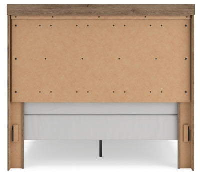 Oliandon Queen Panel Bed, Dresser and Mirror - PCB2844B3