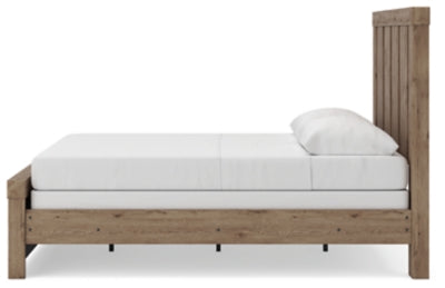 Oliandon Queen Panel Bed, Dresser and Mirror - PCB2844B3