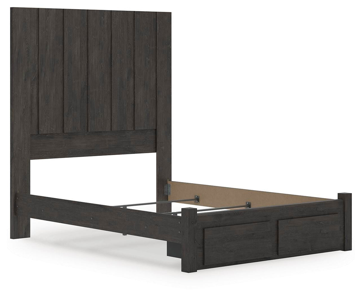 Fraluna Queen Panel Storage Bed - PCB3370B4