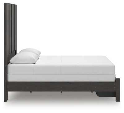Fraluna Queen Panel Storage Bed - PCB3370B4