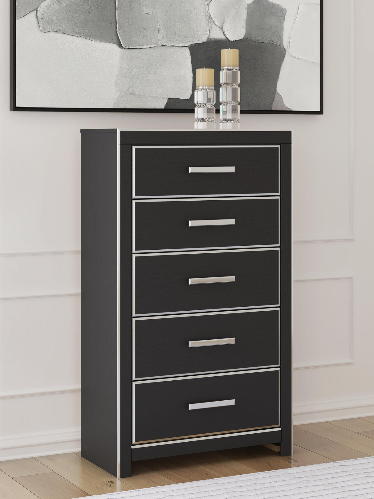 Zuraleus King Storage Bed, Dresser, Mirror, Chest and Nightstand - PCB3380B20