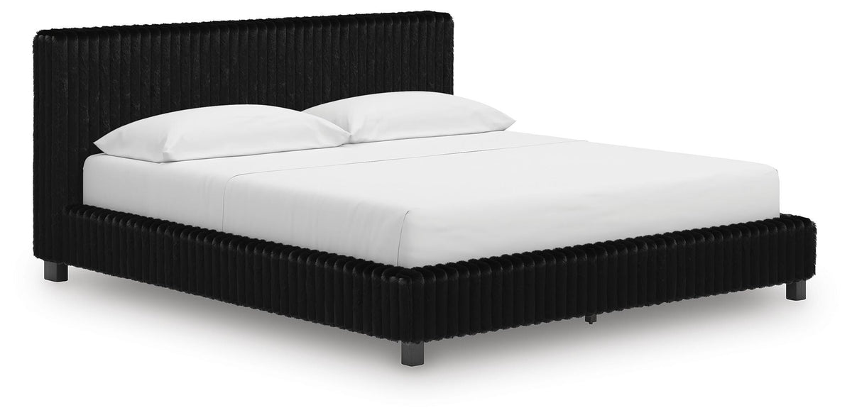 Zuraleus California King Upholstered Bed - PCB3380B14