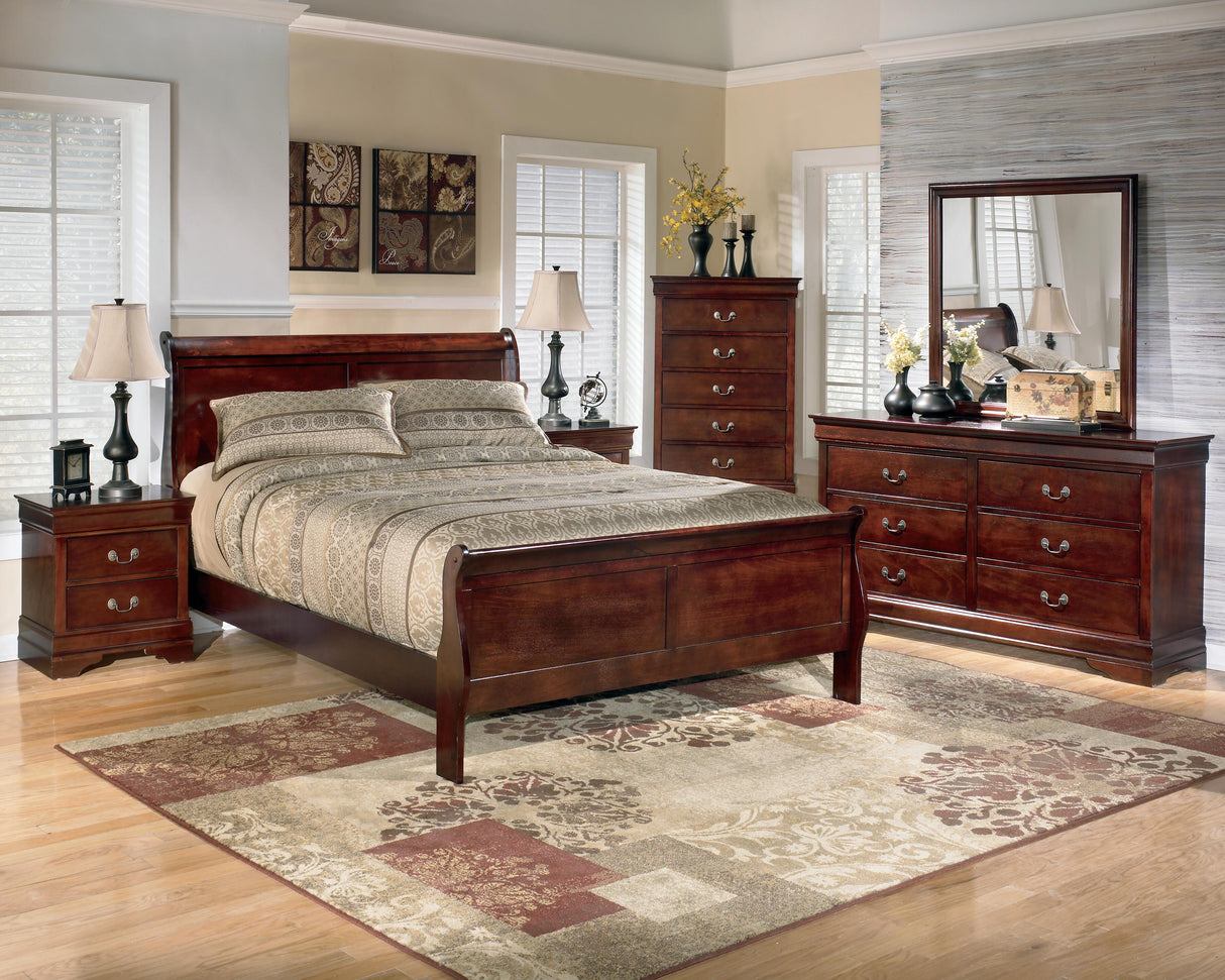 Alisdair California King Sleigh Bed - B376B9
