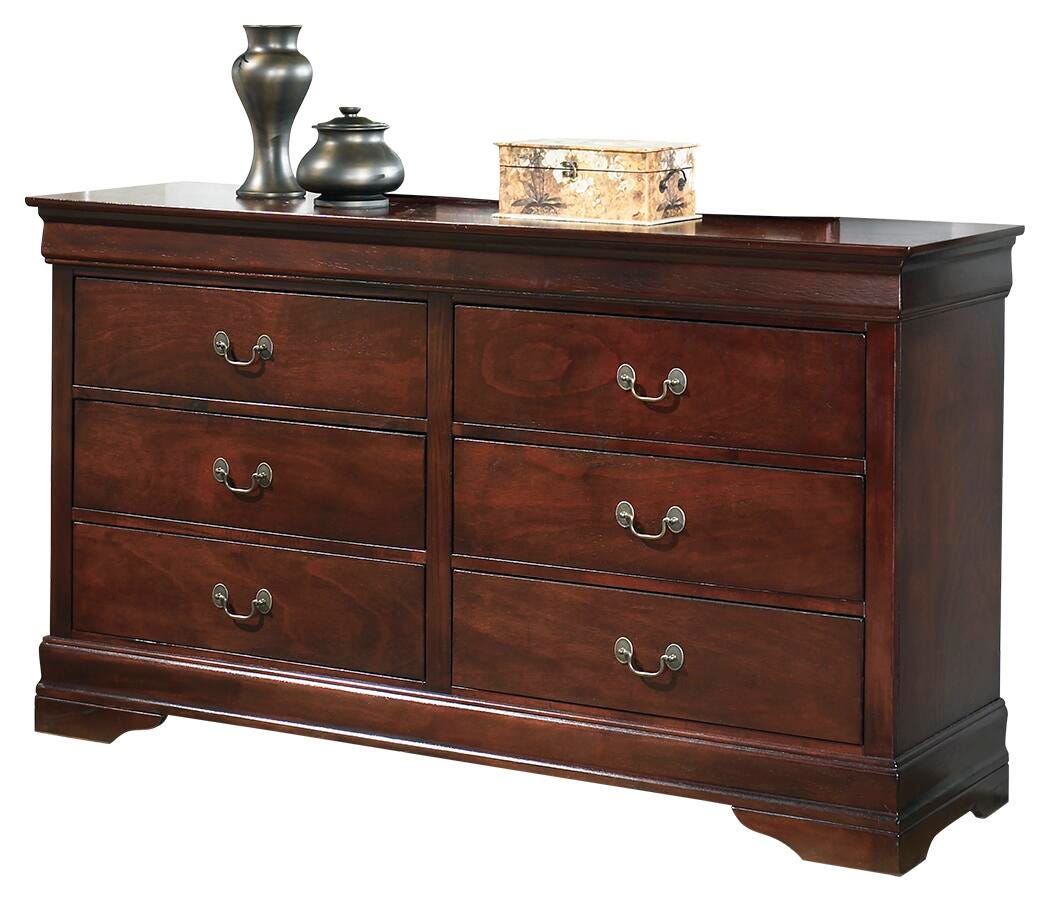 Alisdair Twin Sleigh Bed and Dresser - B376B20