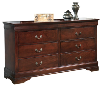 Alisdair Twin Sleigh Bed and Dresser - B376B20