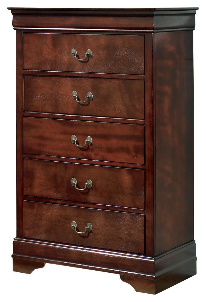 Alisdair Queen Sleigh Bed, Dresser, Mirror, Chest and Nightstand - B376B12
