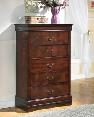 Alisdair Full Sleigh Bed and Chest - B376B34