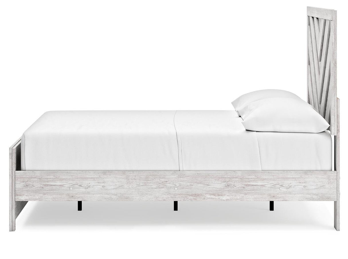 Cayboni Full Panel Bed, Dresser and Nightstand - B3788B16