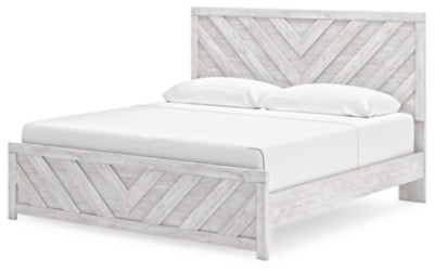 Cayboni King Panel Bed - B3788B7