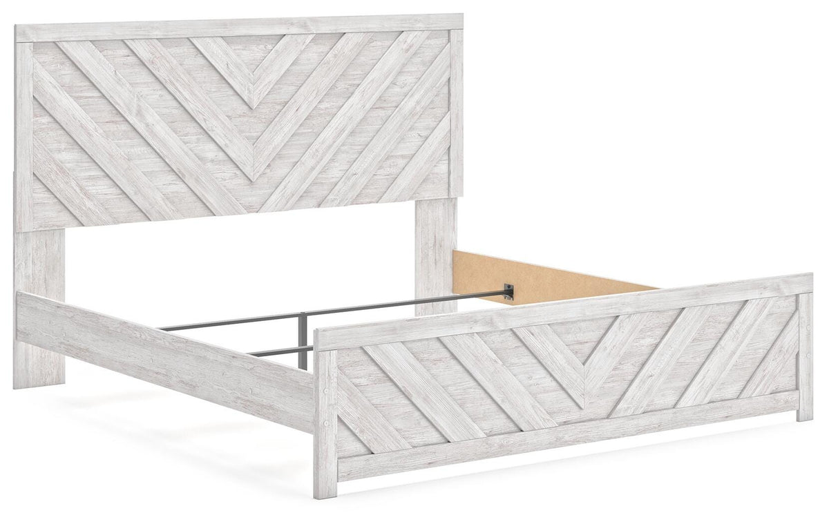 Cayboni King Panel Bed - B3788B7
