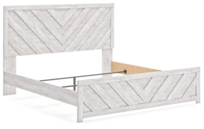 Cayboni King Panel Bed - B3788B7