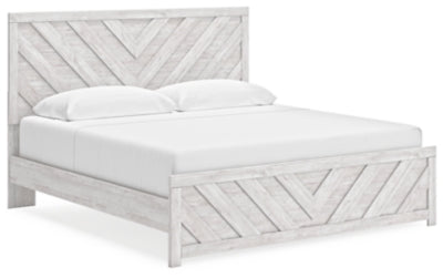 Cayboni King Panel Bed - B3788B7