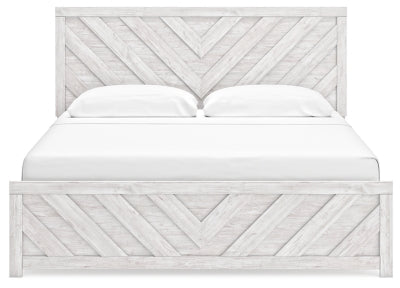 Cayboni King Panel Bed - B3788B7