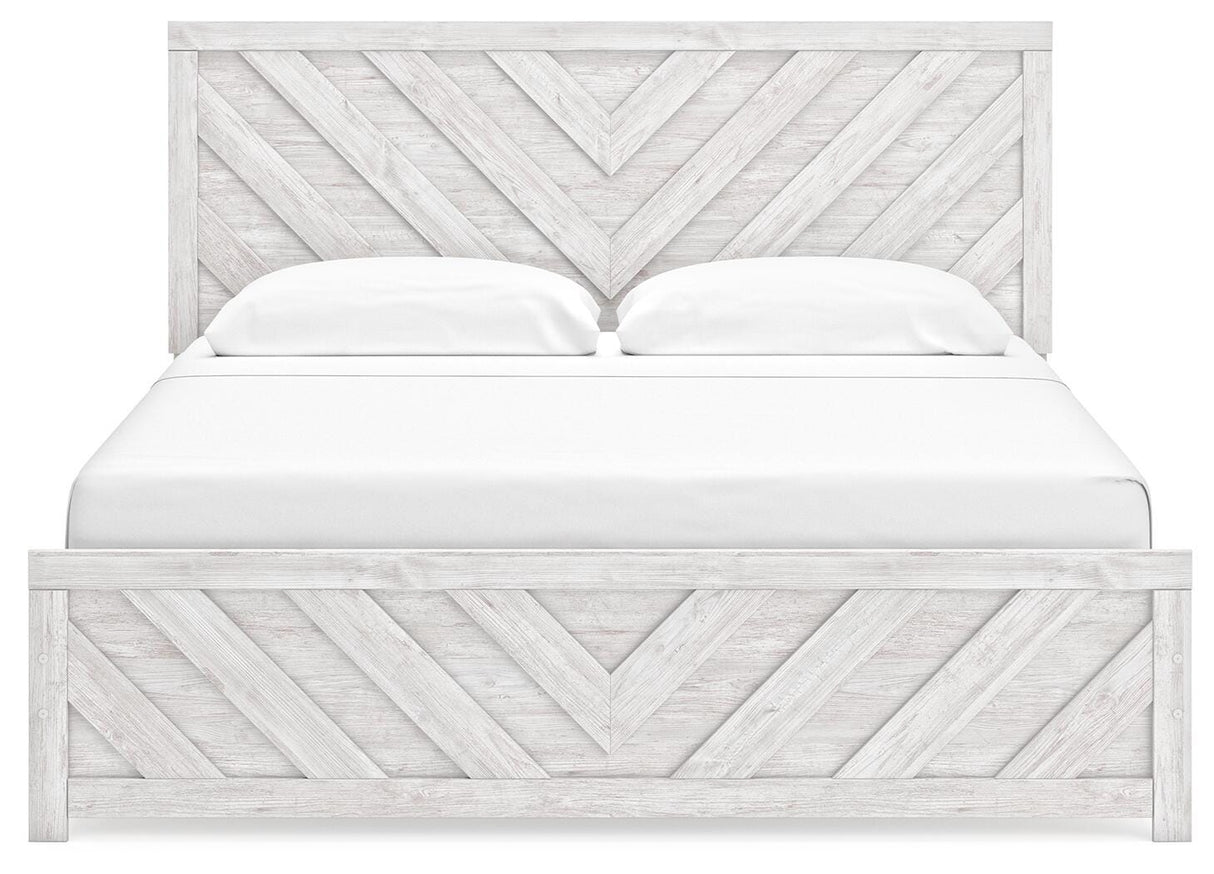 Cayboni King Panel Bed - B3788B7