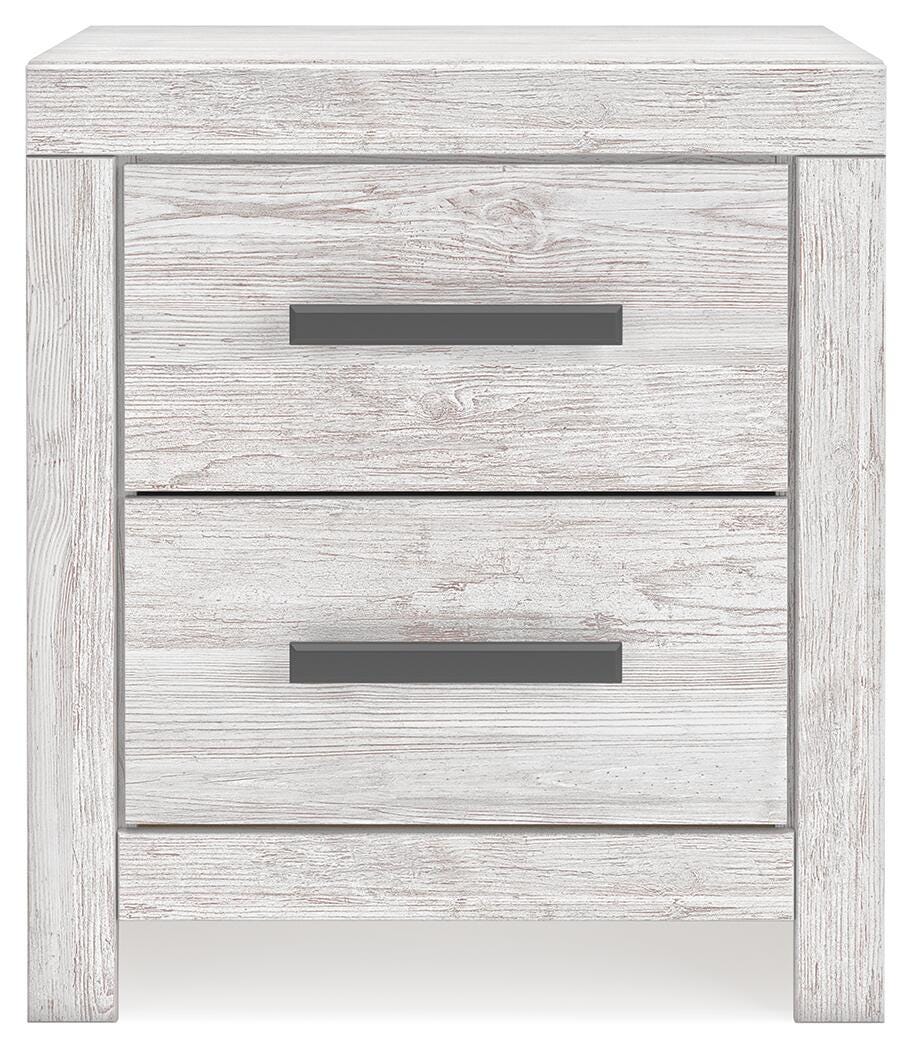Cayboni King Panel Bed, Dresser, Mirror, Chest and Nightstand - B3788B17