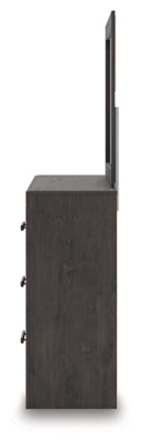 Prendonea Queen Panel Bed, Dresser and Mirror - B3789B7