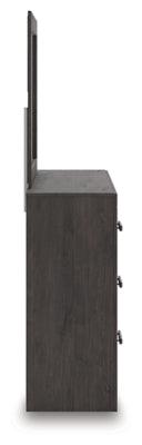 Prendonea Queen Panel Bed, Dresser and Mirror - B3789B7
