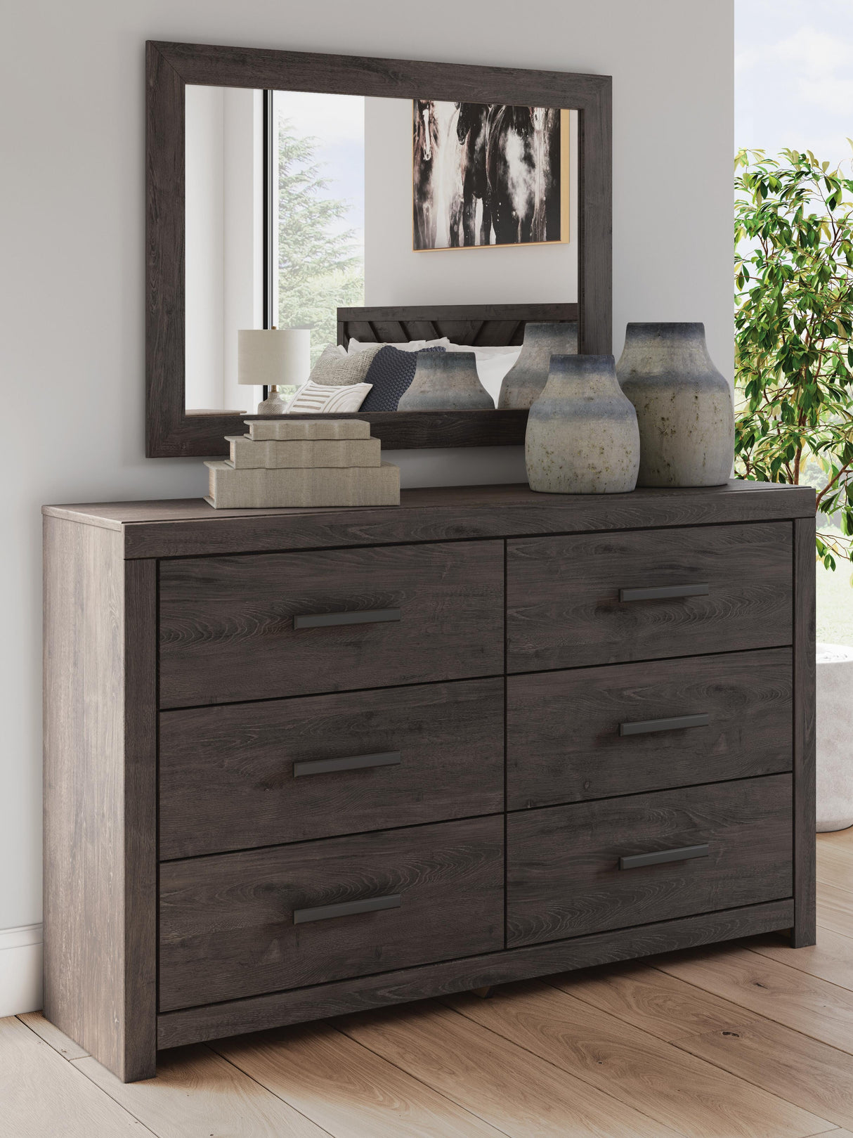 Prendonea Full Panel Bed, Dresser, Mirror, Chest and Nightstand - B3789B12