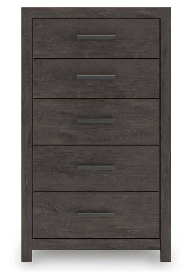 Prendonea Full Panel Bed, Dresser, Mirror, Chest and Nightstand - B3789B12