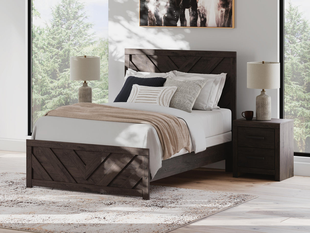 Prendonea Full Panel Bed - B3789B3