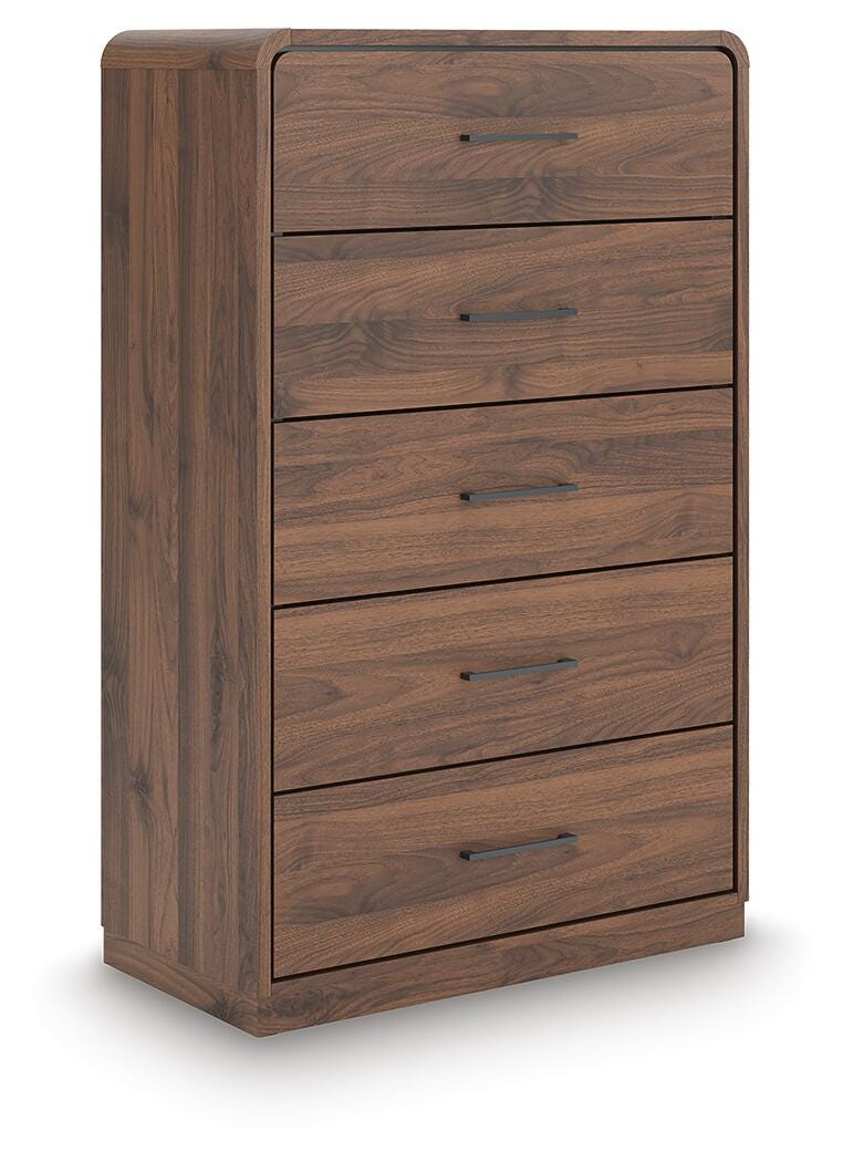 Fortlorn King Panel Bed, Dresser, Mirror and Chest - B386B15