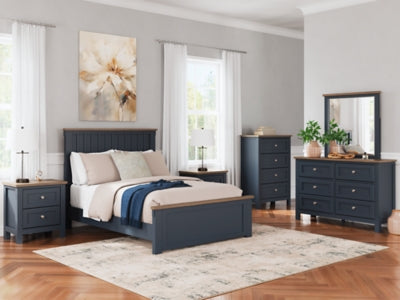 Landocken Full Panel Bed - B414B3