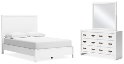 Binterglen Full Panel Bed, Dresser and Mirror - B427B5