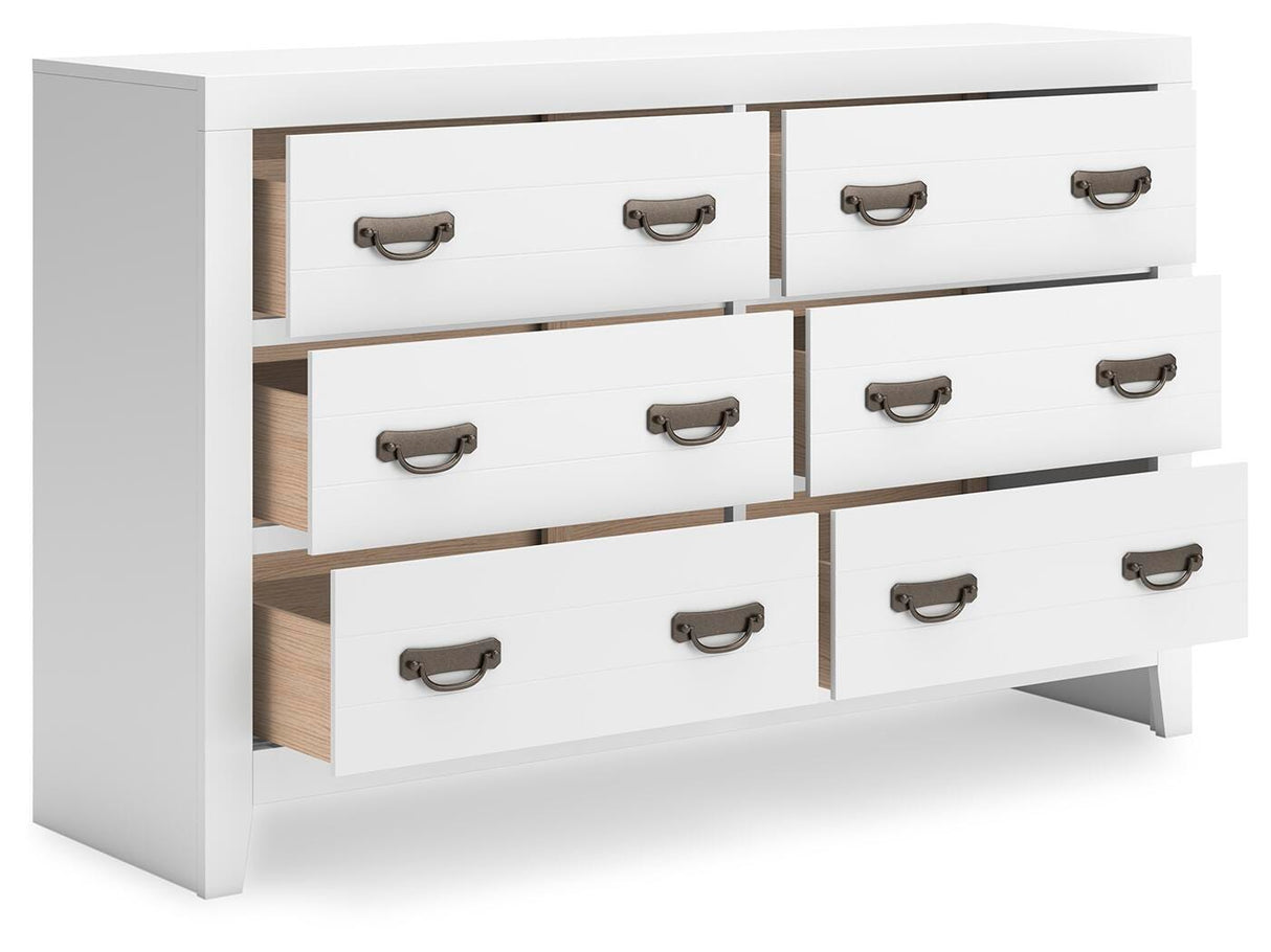 Binterglen Queen Panel Bed, Dresser and 2 Nightstands - B427B15