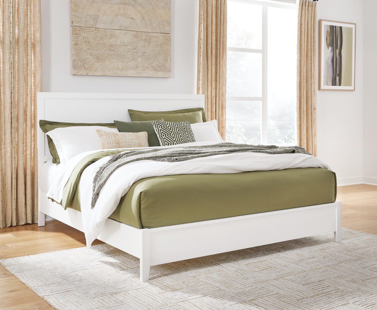 Binterglen King Panel Bed, Dresser, Mirror and Nightstand - B427B16