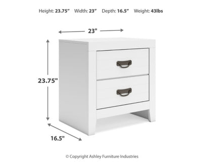 Binterglen Queen Panel Bed, Dresser and Nightstand - B427B10