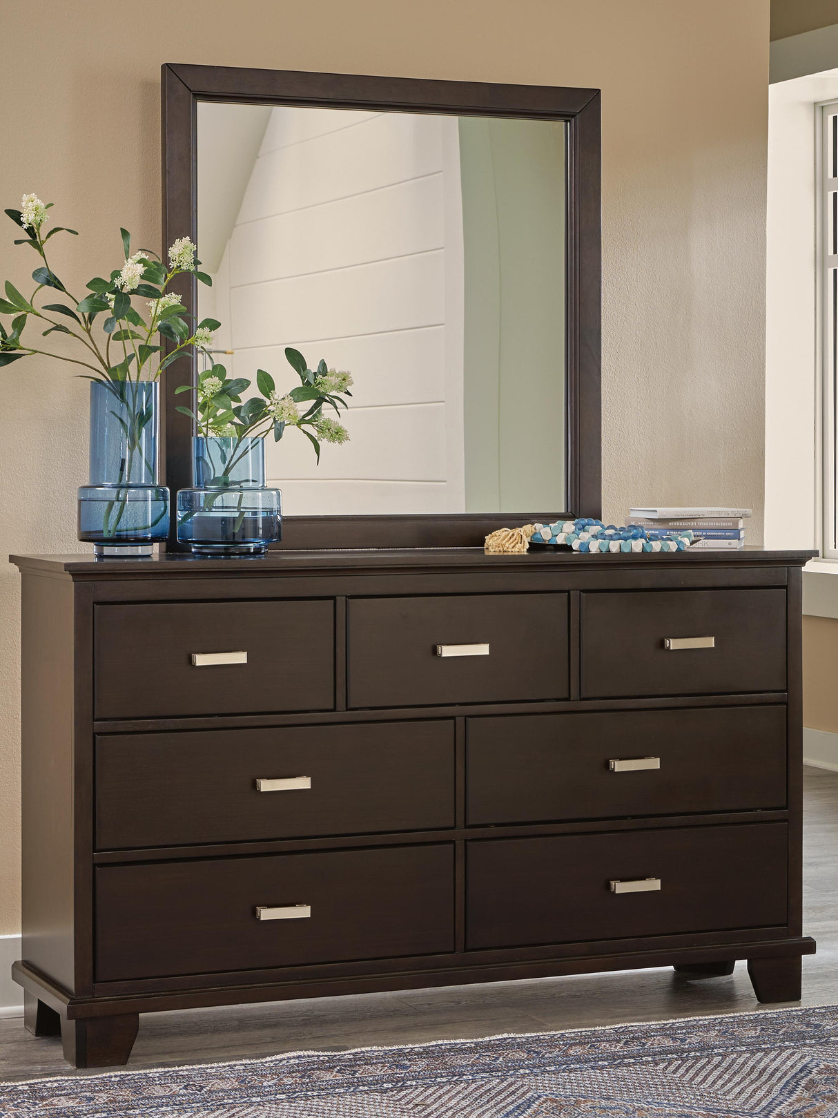 Covetown Dresser and Mirror - B441B1