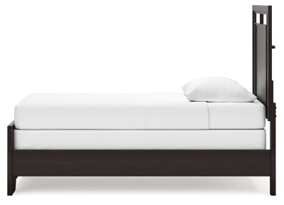 Covetown Twin Panel Bed, Dresser and Mirror - B441B3