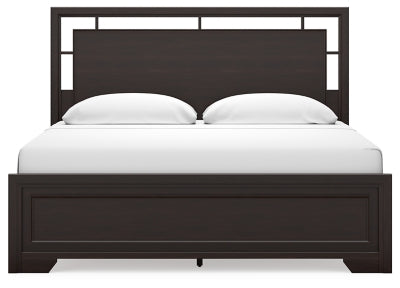 Covetown King Panel Bed, Dresser and Mirror - B441B10