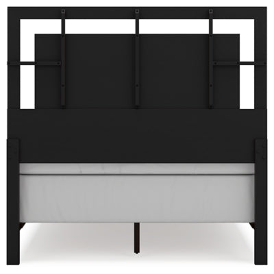 Covetown Full Panel Bed, Dresser and Mirror - B441B5