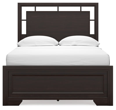 Covetown Full Panel Bed, Dresser and Mirror - B441B5