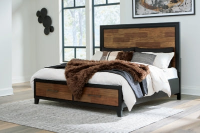 Kraeburn California King Panel Storage Bed - B496B13