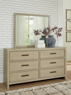 Calmoro Dresser and Mirror - B602B1