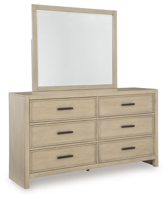 Calmoro Dresser and Mirror - B602B1