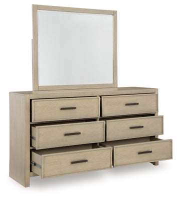 Calmoro Dresser and Mirror - B602B1