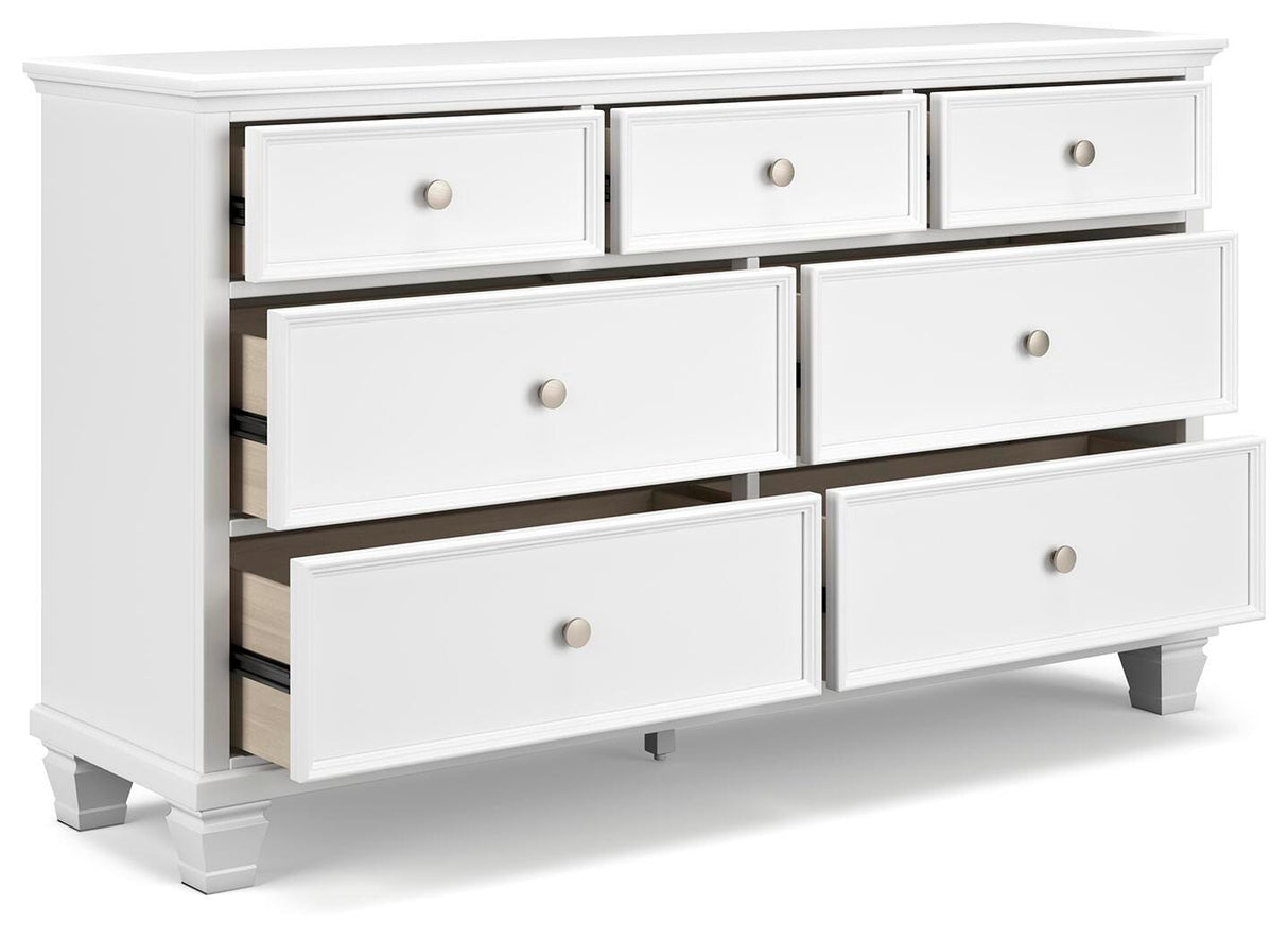 Fortman King Panel Bed, Dresser and 2 Nightstands - B680B15